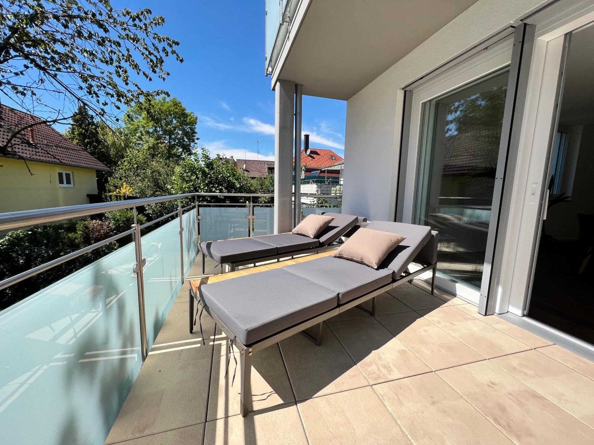 Neues Seeapartment Uberlingen Eksteriør bilde