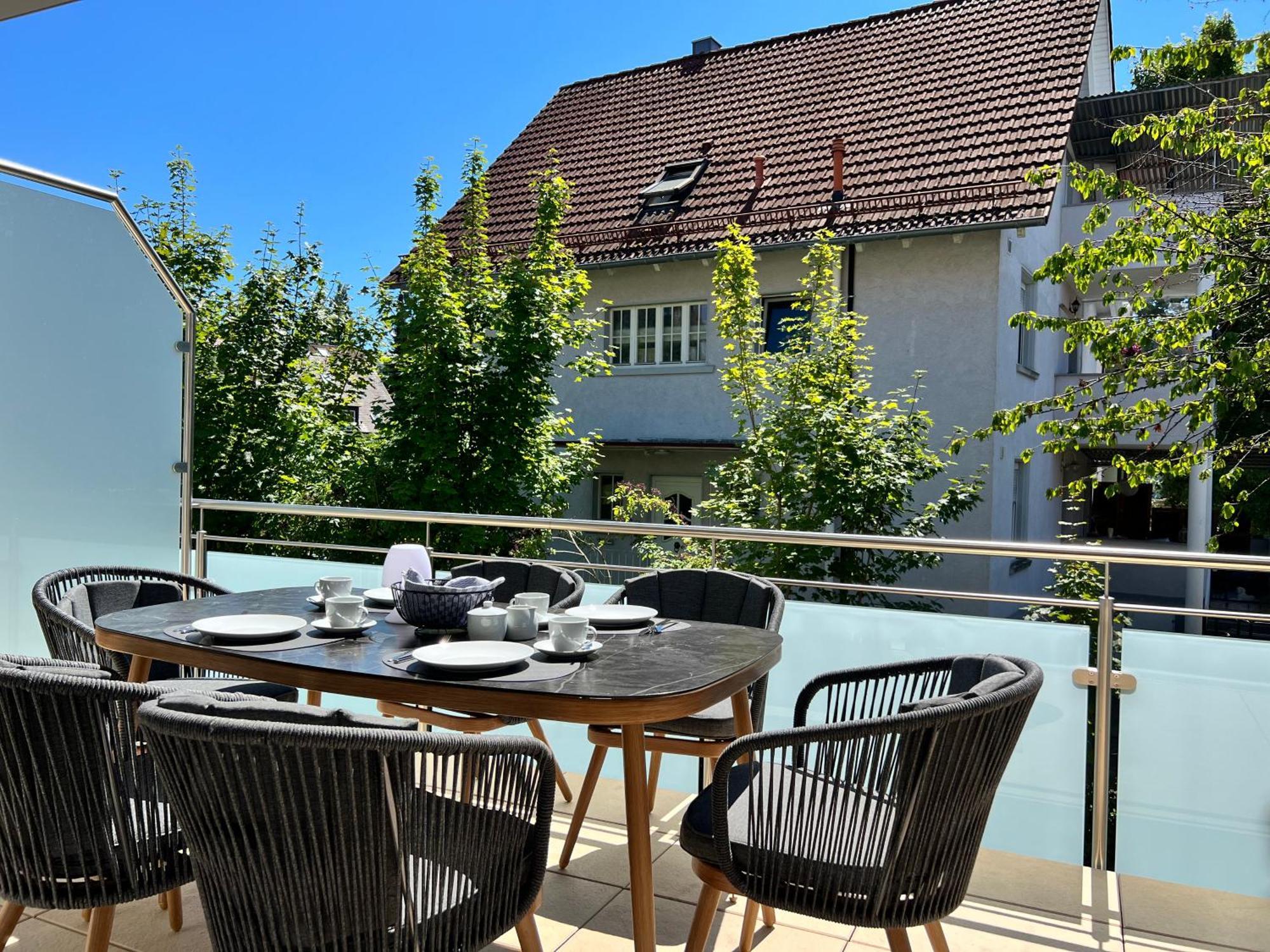 Neues Seeapartment Uberlingen Eksteriør bilde